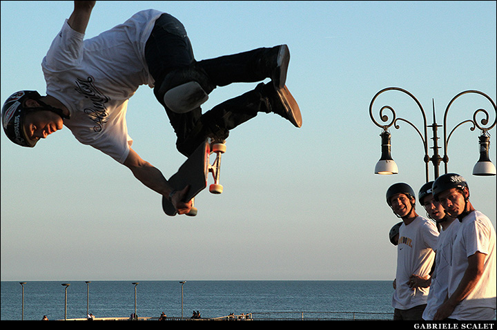 skateboarding The Spot