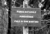 Insegna del Parco Nazionale